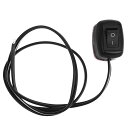 車のDYスイッチ船型のボタンスイッチ/ DC 1V 10A ケーブル付きスイッチ 両面テープ付き 使用簡単 DR、EDライトバー用 0.6m