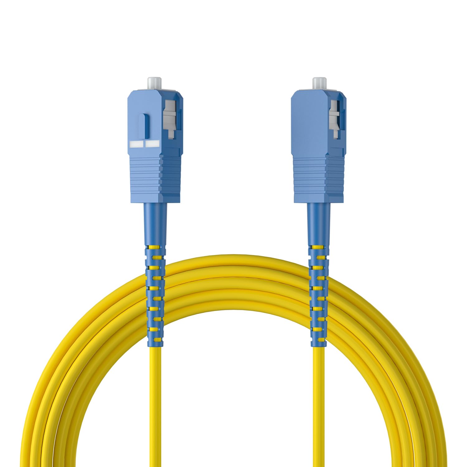 10Gtek OS シングルモード 1芯 SCSC コネクタ 9/15μm 光ファイバーケーブル SZH 3m