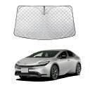 solaay 6層構造素材プリウス 60系 サンシェード 車 フロント プリウス 60系 PR 5代目 03年現行 専用 サンシェード フロント