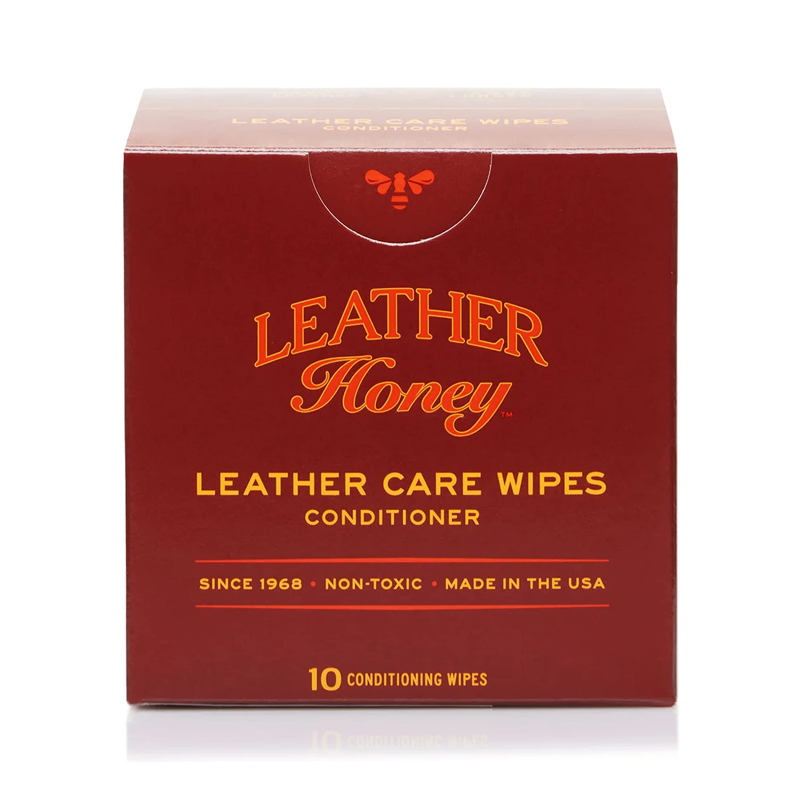 Honey Conditioner Wipes レザーハニー・レザーコンディショナー・ワイプ 外出先でのレザーコンディショニングワイプ レ