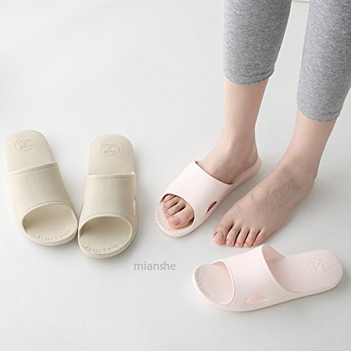 nikkori storeの北欧 超軽量 サンダル スリッパ おしゃれ 衛生 歩きやすい 滑り止め 来客用 男女兼用 薄グレー X｜アングル2