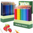 Arrtx 色鉛筆 16色、大人の塗り絵色鉛筆、イラストデザイン、描画、落書きに最適、明るい色とクリームのような滑らかな質感