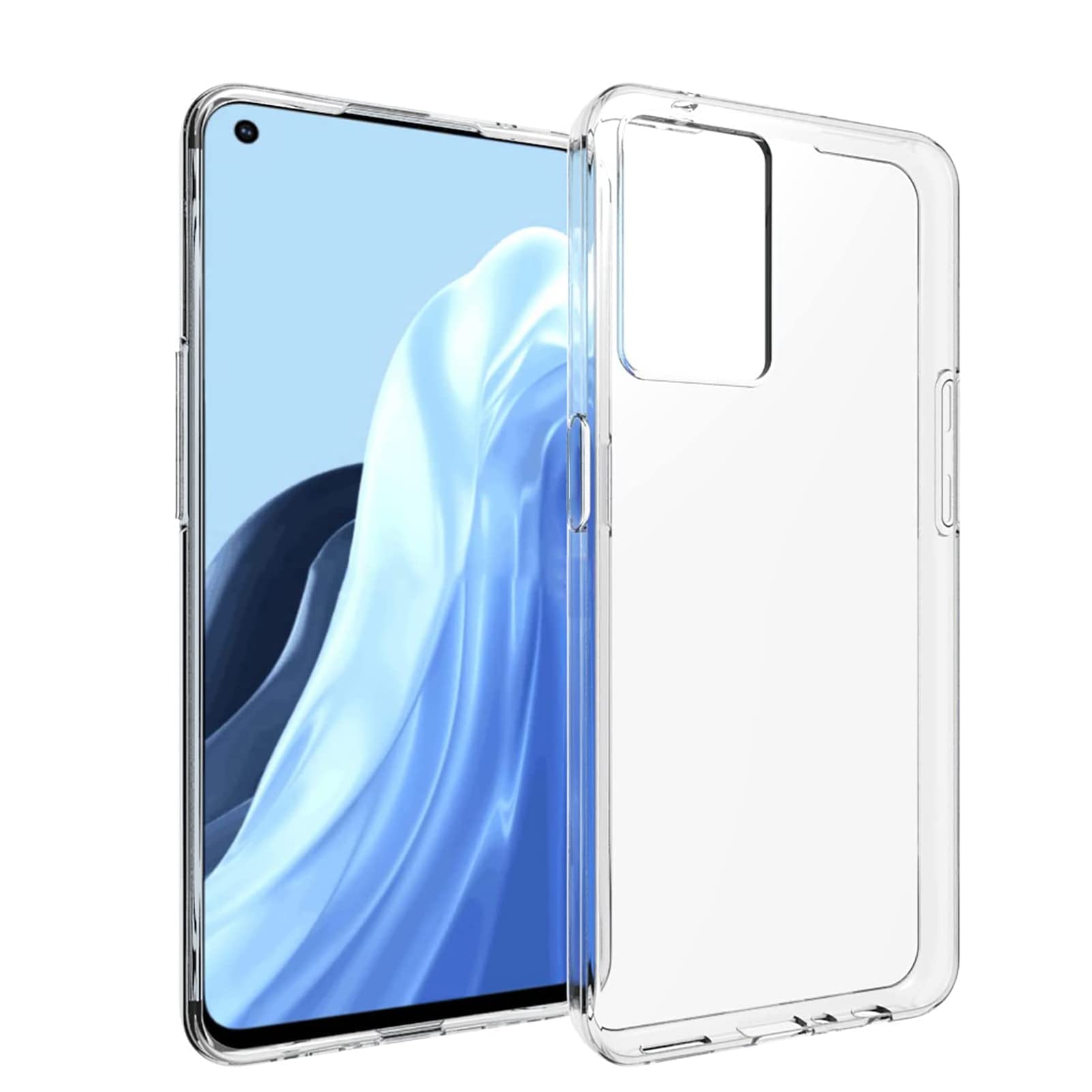 対応 OPPO Reno7 A CPH353 OPG04 A01OP 用のケースクリア 透明 PU カバー FOR OPPO Reno9 A