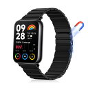 uFiYa 磁性シリコン バンド 時計ベルト シャオミ スマートウォッチ mi Watch 4/ Band 8 Pro 対応 強力な磁気クラス