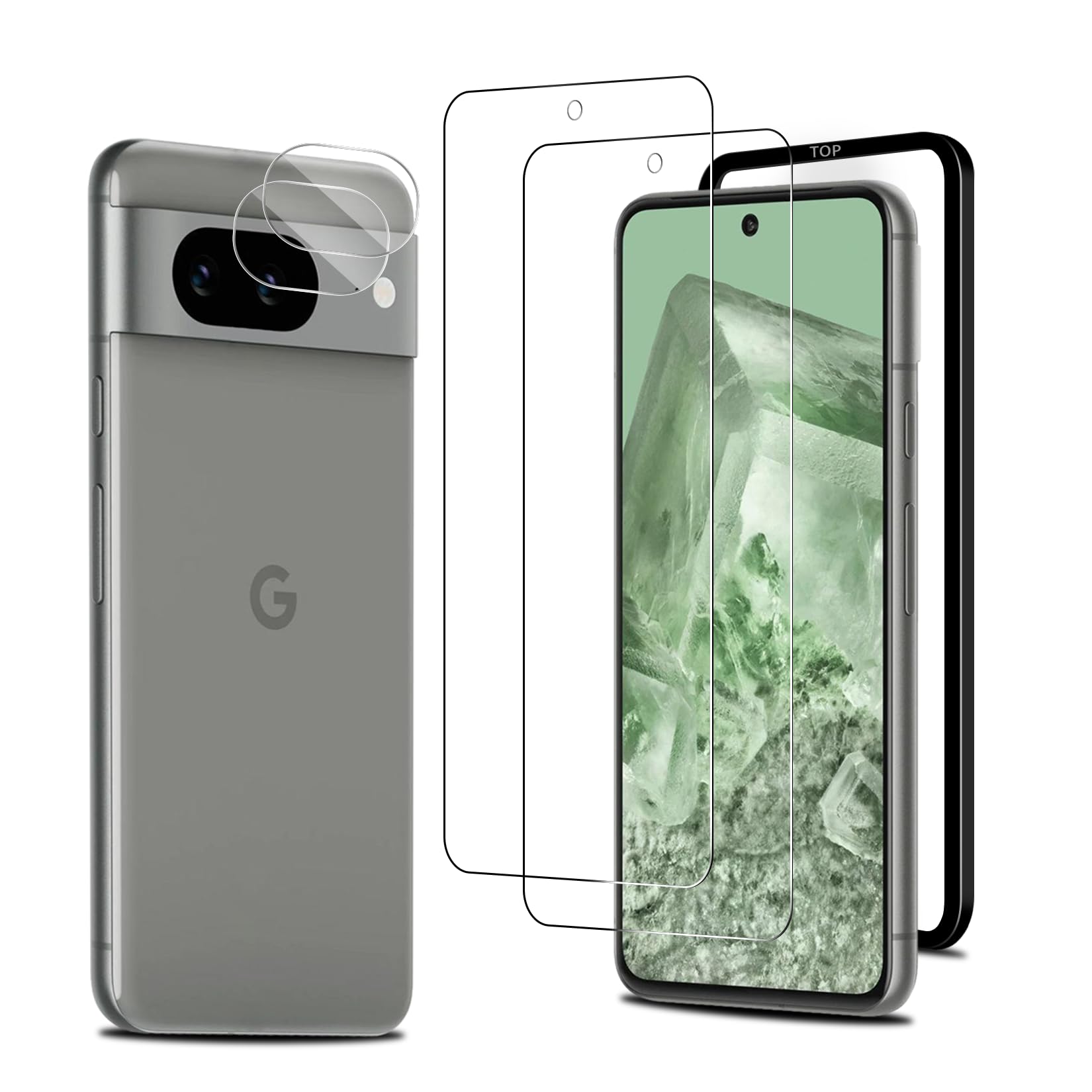 iCarez �б� Google pixel 8 ���饹�ե���� �ե���� �� �� �����ե���� �� �� ���������դ����˻��Ǻ��� �ˤޤ��ݸ�