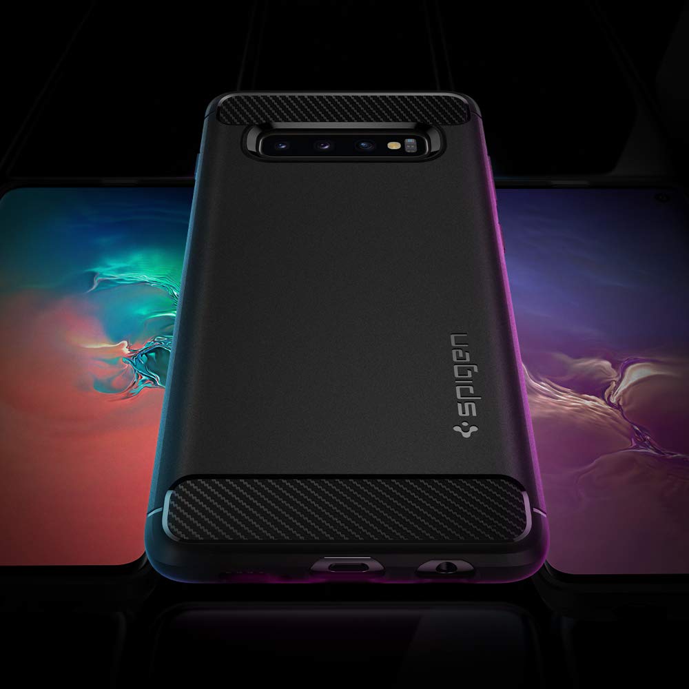 Galaxy 10 ケース C03 CV41 対応 PU 衝撃吸収 軽量 米軍M規格取得 カーボンデザイン マット仕上げ ワイヤレス充電対