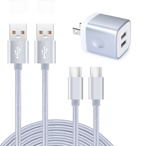b「ポートUB充電器*1個+UB ypeCケーブル1.8m*1本、0.9m*1本」UB充電アダプター 急速充電器 タイプC充電器 AC UBコン b「ポートUB充電器*1個+UB ypeCケーブル1.8m*1本、0.9m*1本」UB充電アダプター 急速充電器 タイプC充電器 AC UBコン