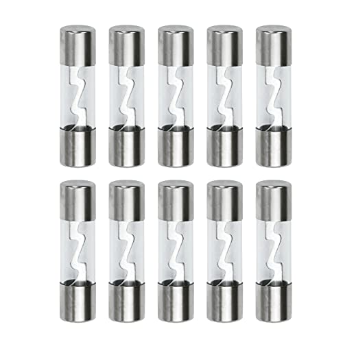 AGU5010 ニッケル50アンペアAGUヒューズ10個 50 Amp