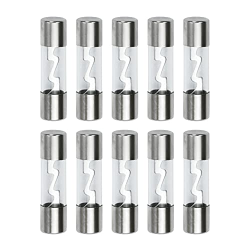 AGU010 ニッケル0アンペアAGUヒューズ10個 0 Amp