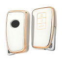 OABAF レクサス キーケース EXU スマートキーケース (3ボタン) PU素材 軽量 全面保護 exus 013Up RX E G N