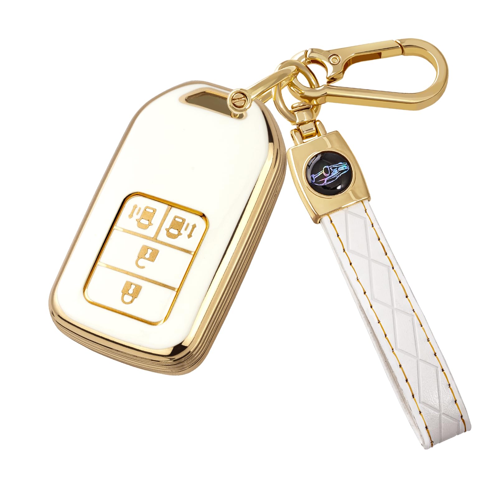 Unhoke ヴェゼル キーケース RU系 新型フリード キーカバー 新型フィット シャトル ジェイド ステップワゴン RP1 3 4 シビッ