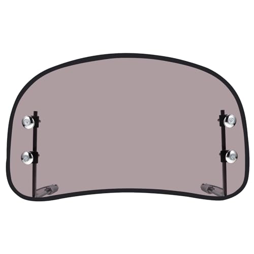 EHAUX オートバイフロントガラス スクリーン パーツ バイク 風防 風除け オートバイ調整式 フロントウィンドスクリーン