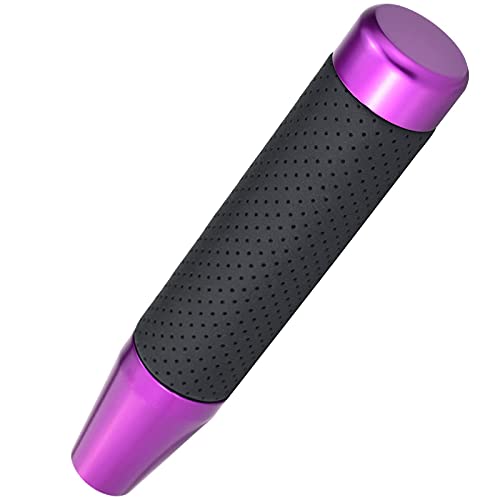 unsom 180mm シフトノブ ロング 金属製 シフトレバー ギアシフトノブ PUレザー オートマとマニュアル車..