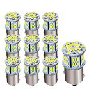 Aut 5 シングル球 1V4V ホワイト ピン角180度 P1W 1156 G18 BA15 汎用 60006500K 車用トラック用品 サイ