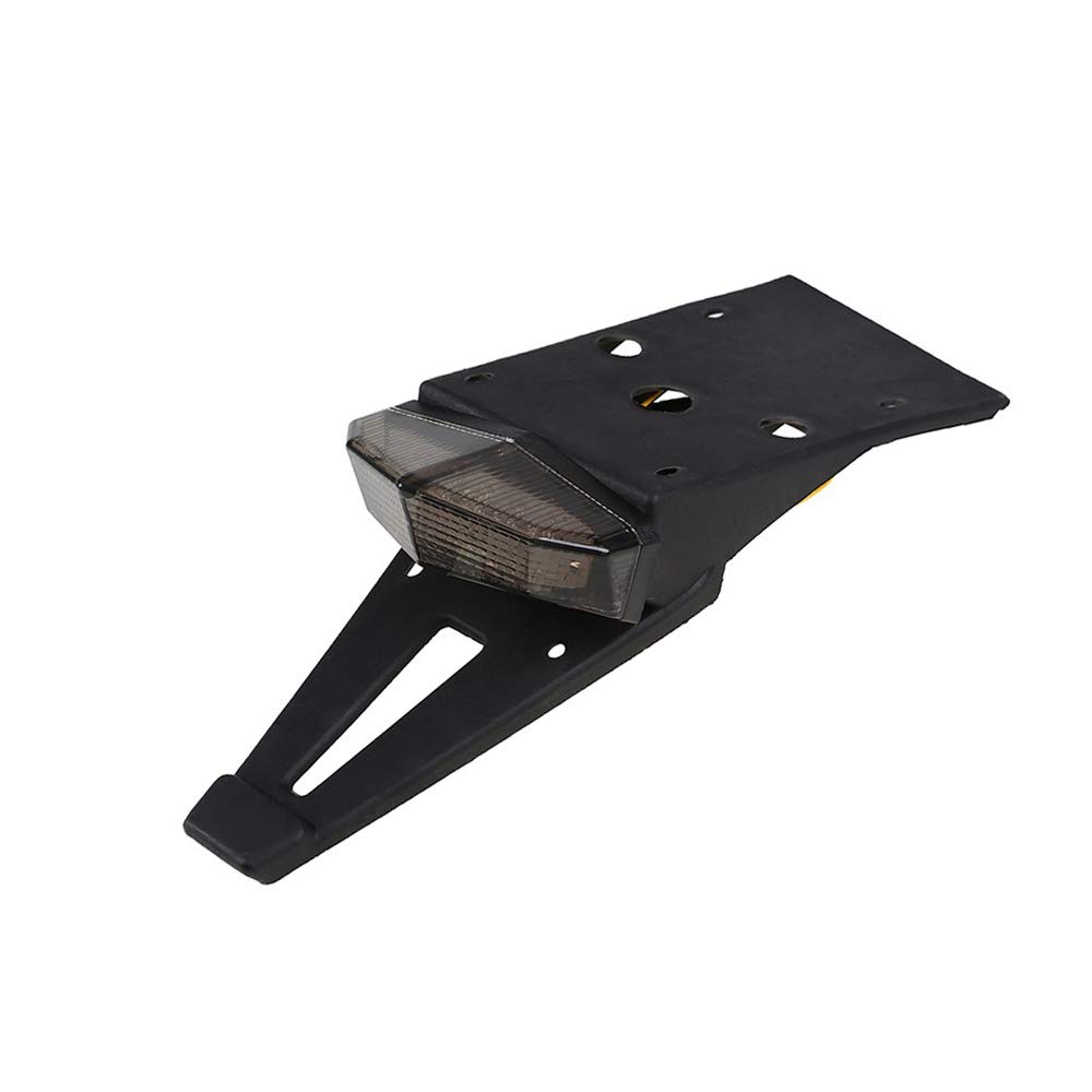 オートバイ モトクロス対応 EDリアテールライト 低消費電力 ブラック