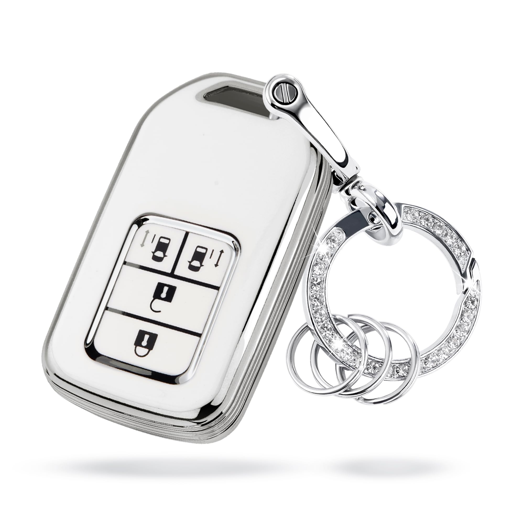 Unhoke ヴェゼル キーケース RU系 新型フリード キーカバー 新型フィット シャトル ジェイド ステップワゴン RP1 3 4 シビッ