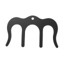 OOBO 楽譜クリップ ブックストッパー 音楽ブッククリップ ページホルダー ピアノ楽譜の固定 プラスチック 楽譜集クリップ(ブラック)