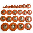 テナーサックス タンポ パッド 5点 セット 羊皮 レザー サックスパーツ 交換 リペア 手入れ 管楽器