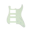 Pro 11穴 HH タイプピックガード UA/メキシコストラトエレキギター用、ミントグリーン3P