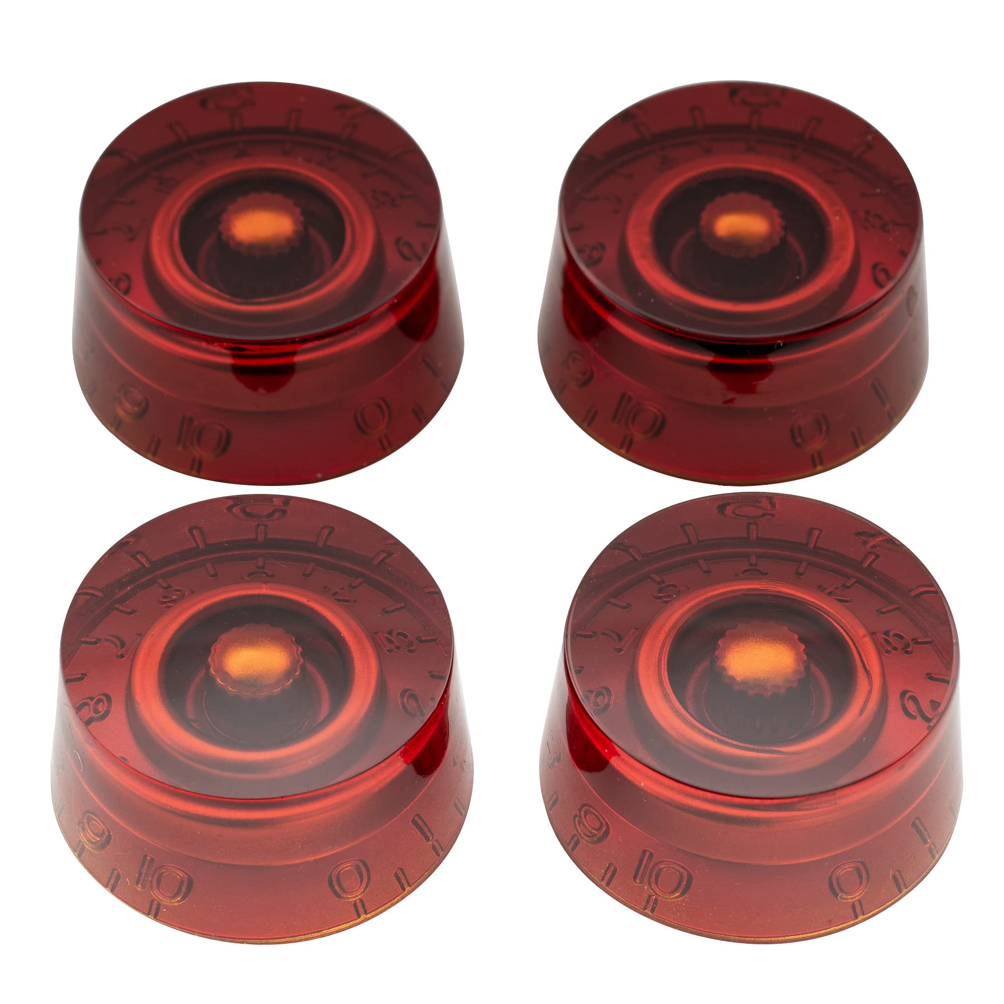 ・アンバー MX1731AM4・・olor:アンバー・アルファポットのようなほとんどのアジア製ギターベースポットに適合し、 000年代のエピフォンes Paul / G / Eの後、日本、韓国、中国、インドネシアで製造されたほぼすべてのbanez / EP / ortギター・このノブは、 / Fend / Dimarzio / Burnsポットなどのインチサイズのポットには適合しません。あなたは彼らのために私たちの帝国インチサイズのノブを見つけることができます・18の粗いスプライン、6.0mm内径、数字010・正しい色、形、フォント、それはあなたのギター/ベースを正しくドレスアップします・アクリル製、4個セット