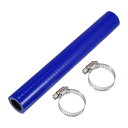 X AUOHAUX 1セット 内径18mm 長さ00mm 0度 ブルー ブラック カー シリコンホース シリコンチューブ インタークーラー ター