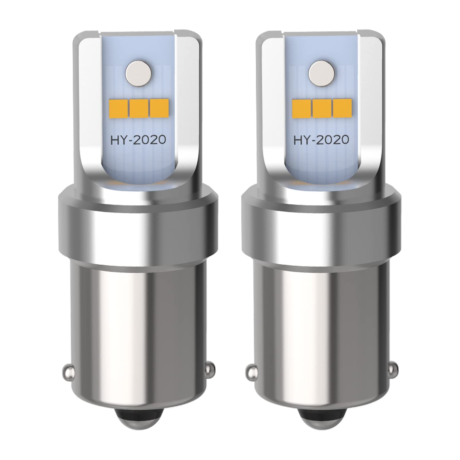 ED 5シングル球 ウインカーピン角 180度 爆光 6連P00 EDチップ搭載 1V4V車用 BA15 P1W G18兼用 コーナーランプ
