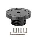 ステアリングホイールアダプター 70mm PD ハンドルアダプター クイックリリース、 ステアリングホイールプレートアダプター ステアリングボ