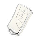 URVE レクサス/EXU用 スマート キーケース キーカバー 耐衝撃 スクラッチ防止 キーホルダー オシャレ 手触りいい 高級 電波障害なし