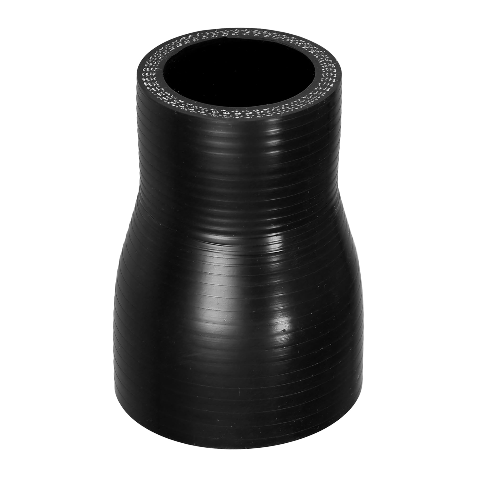 X AUOHAUX シリコンホース シリコンパイプ ラジエーターホース 1個 内径345mm 長さ76mm 0度 ブラック ..