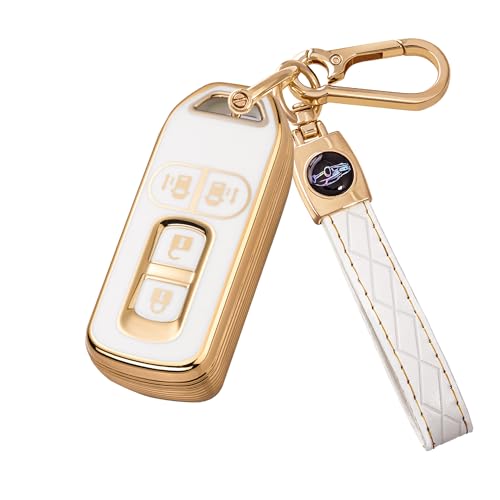 Unhoke NBOX キーケース Nシリーズ F1 F F3 F4 キーカバー nbox スマートキーケース キーホルダー 高級 軽量 傷防止