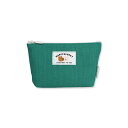 モノライク ハッピー&ラッキーデイリーポーチ、緑色 Happy and ucky daily Pouch Green ペンシルケース、ペンシ(3)
