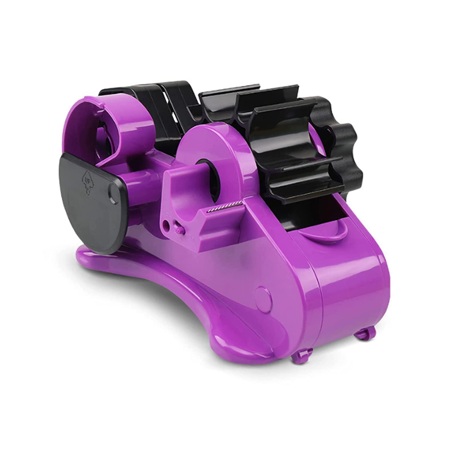 KOBANF テープカッター テープカッター台 ペンたて付 セロハンテープ簡単交換 多ロール切断熱テープ切断ディスペンサー 5mmおよび75mm