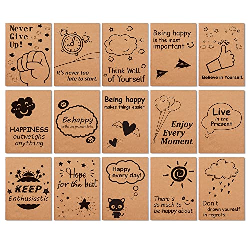 Feela クラフトノート A6 15冊セット B罫 6mm 横罫 ポケットサイズ ミニ 糸綴じ 防水