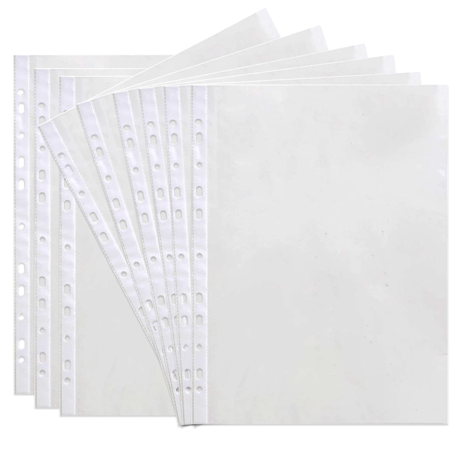 ポケットリフィール A4 1ポケット 100枚 クリアポケット 3穴 / 4穴 / 11穴共用 マルチ穴タイプ 収納 保管 コレクション 透明
