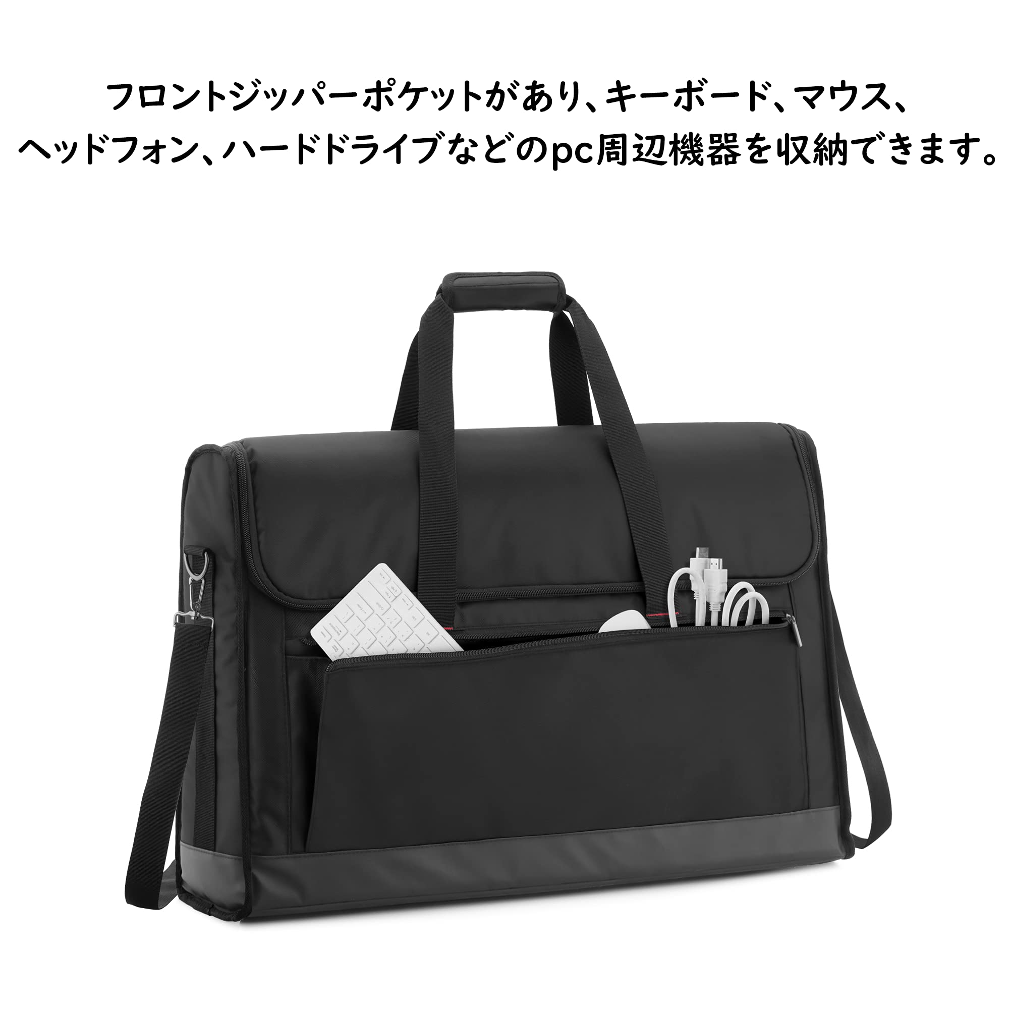 runab D用キャリングバッグ 4インチ用 D用（液晶ディスプレイ）トートバッグ ポケ...