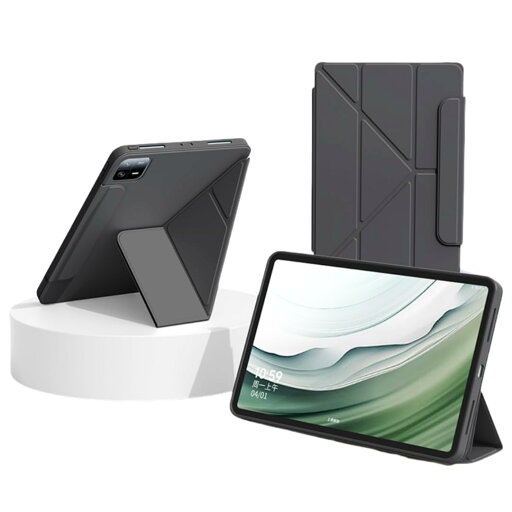 縦置き POO Pad ケース mi Pad Pro ケース ブック型 オートスリープ対応 Android シャオミ タブレット Poco 縦置き POO Pad ケース mi Pad Pro ケース ブック型 オートスリープ対応 Android シャオミ タブレット Poco