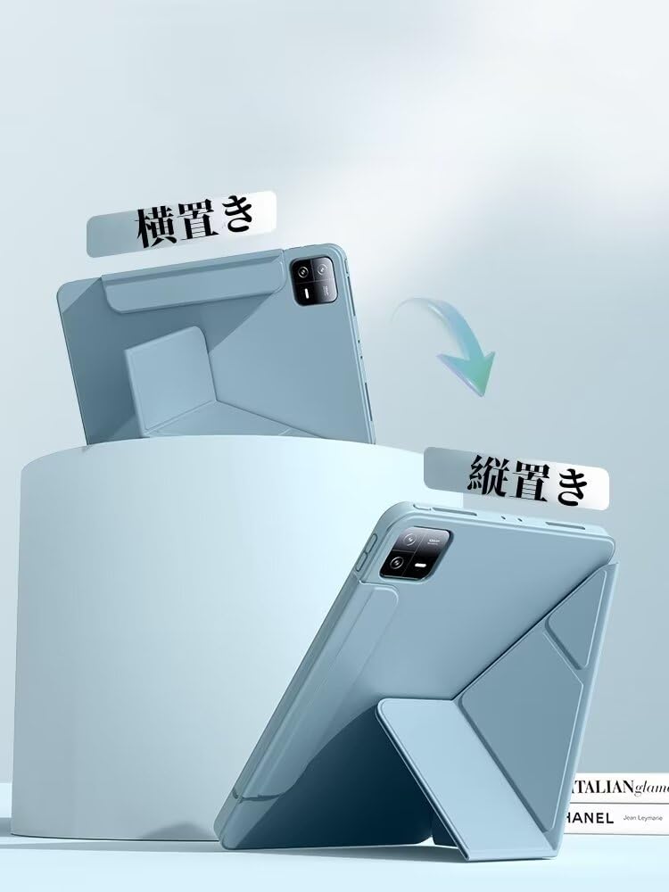 縦置き POO Pad ケース mi Pad Pro ケース ブック型 オートスリープ対応 Android シャオミ タブレット Poco