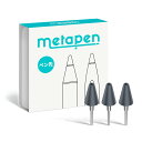 3個入り タッチペン先 M1 M G1交換専用チップ 高感度高耐摩耗性 替え芯 予備(グレー)(2)