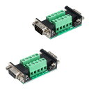 PENGN 個 DUB9ピン変換アダプタ オスメス R3 DB9 9PN 基板 シリアル 9ピン ポート ターミナルアダプター DUB9ピンオス