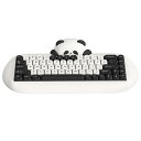 68 ワイヤレスメカニカルキーボード かわいいパンダ 65% 無線 ホットスワップ シリコーン ゲーミングキーボード三つモード B5.0/.