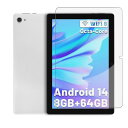 1枚セット ZZ 10 / /Okaysea A6H/ Android 14 タブレット 04 タブレット 10インチ 用 ガラスフィルム フィ