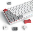 XDA PB キーキャップ、134 キー昇華型グレーレッドカスタムキーキャップセット hry/Gatron MX スイッチ 60 パーセント/6