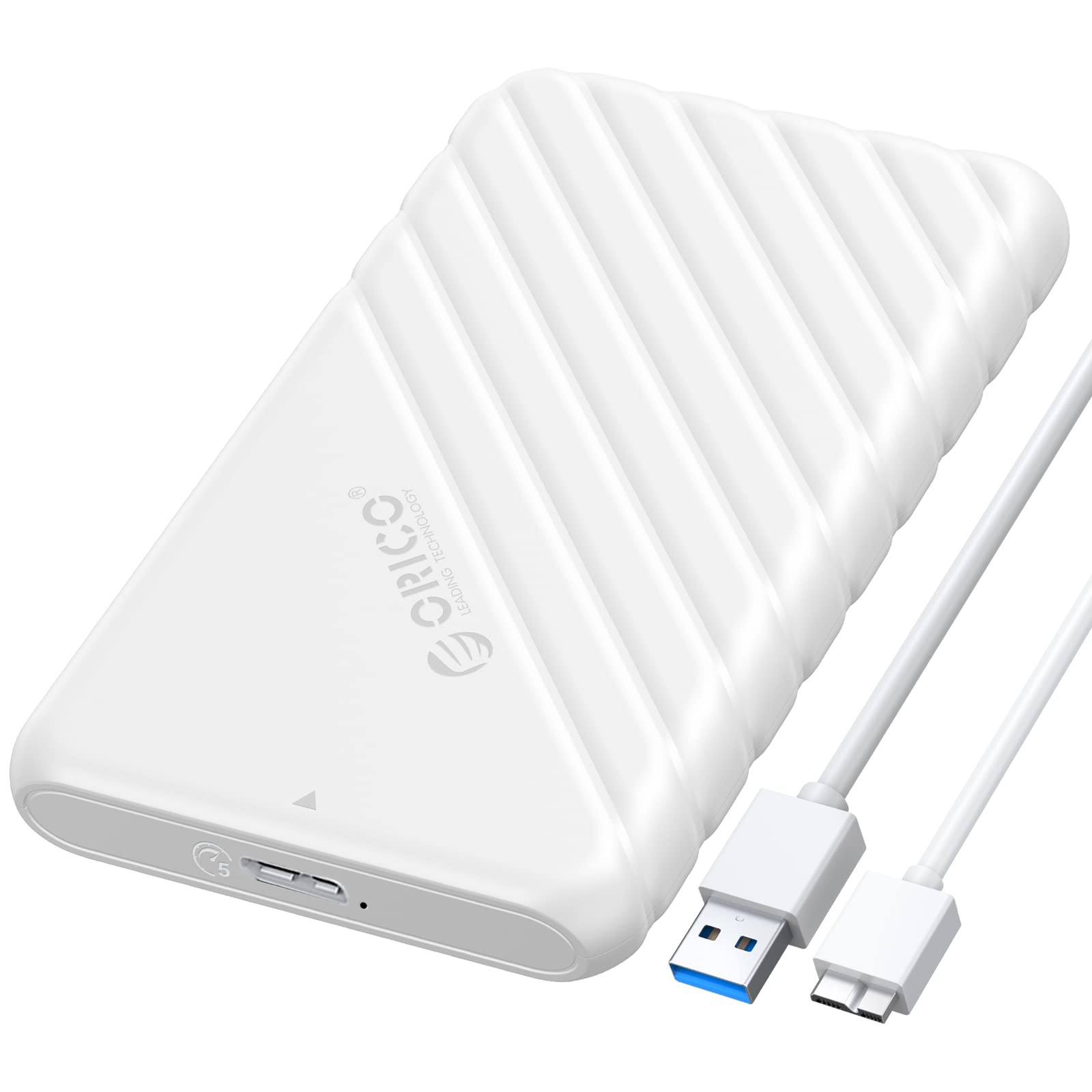 .5インチ HDD ケース B 3.0接続 AA ハードディスクケース 9.5mm/7mm AA HDD D 対応 工具不要 UAP対応 ホワ