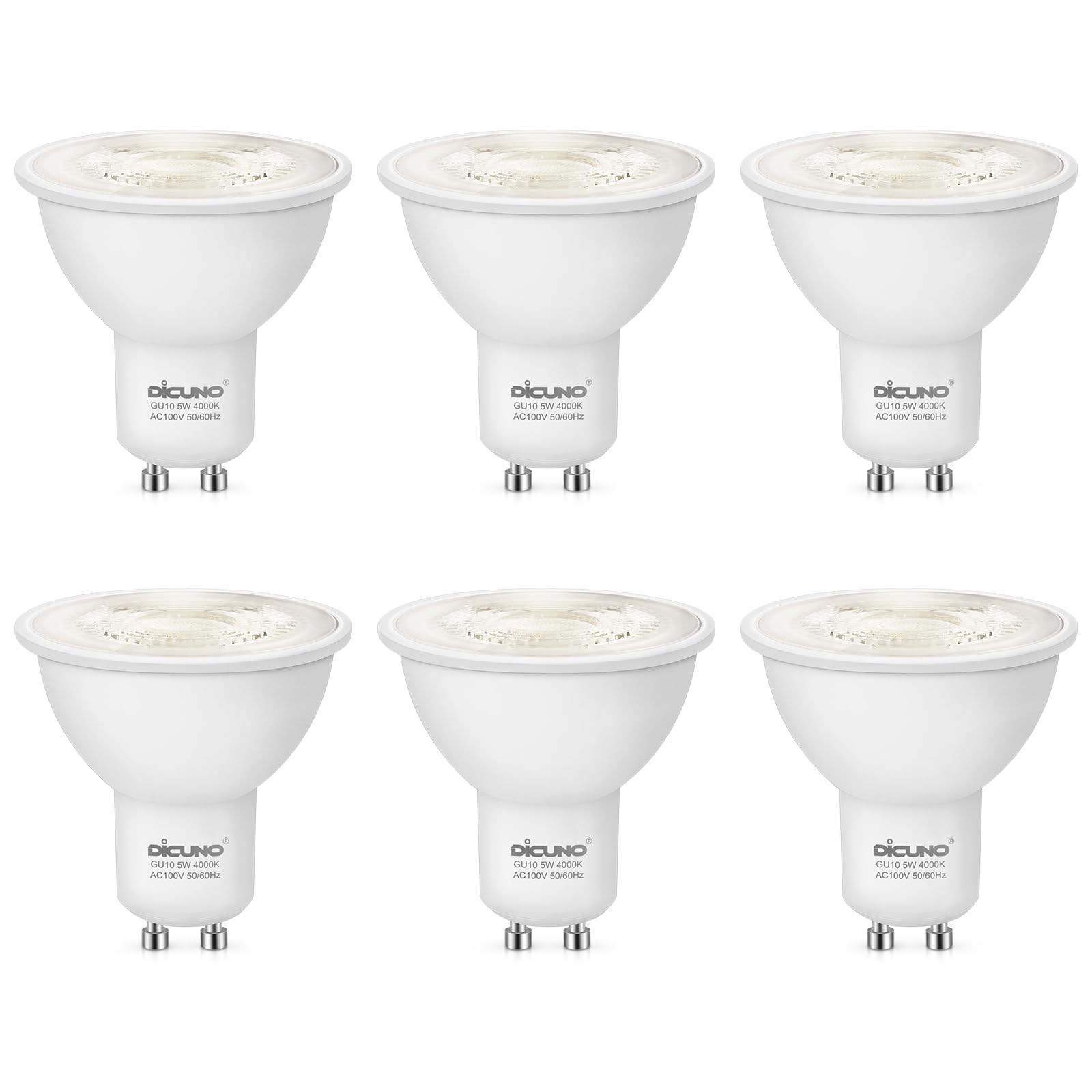 nikkori store㤨EDŵ GU10  50ϥ 5 EDݥåȥ饤 500lm 4000K  ⵱ ʥ A100V ĴСפβǤʤ2,169ߤˤʤޤ