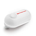 Mama ミニ電動缶オープナースムーズエッジ:ボタンを押すだけで缶をオープン—超コンパクト、省スペース、ポータブル、ハンズフリー、食品安全、電