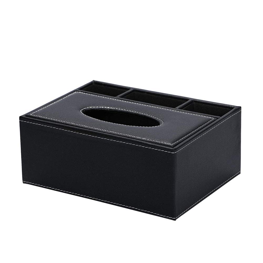 ティッシュケース ラック PUレザー ティッシュボックス 卓上収納ケース ティッシュケース マグネット 小物入れ ティッシュカバー 多機能収納ボ
