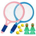 roseddy バドミントンラケット 子供 軽量 バドミントン ラケット セット こども 親子 バトミントンセット 子供用 バドミントン テニス