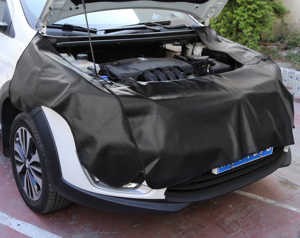 Rupse 整備用フェンダーカバー フェンダーカバーマグネット付 自動車用フェンダーマットセット M 3枚