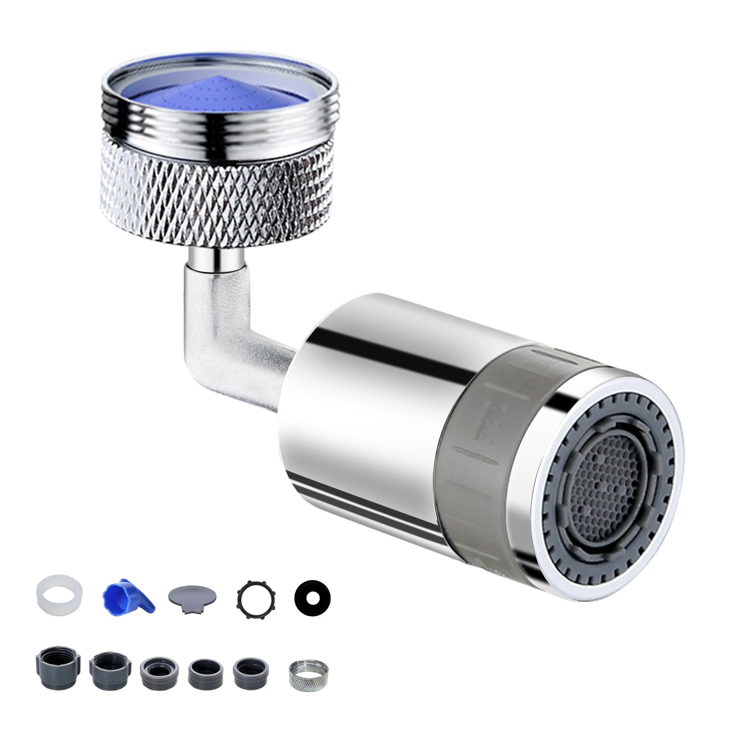 蛇口 シャワー 節水 滑り止め 泡沫器 首振り キッチン 蛇口シャワーヘッド 水栓 ノズル 先端 交換 泡沫..