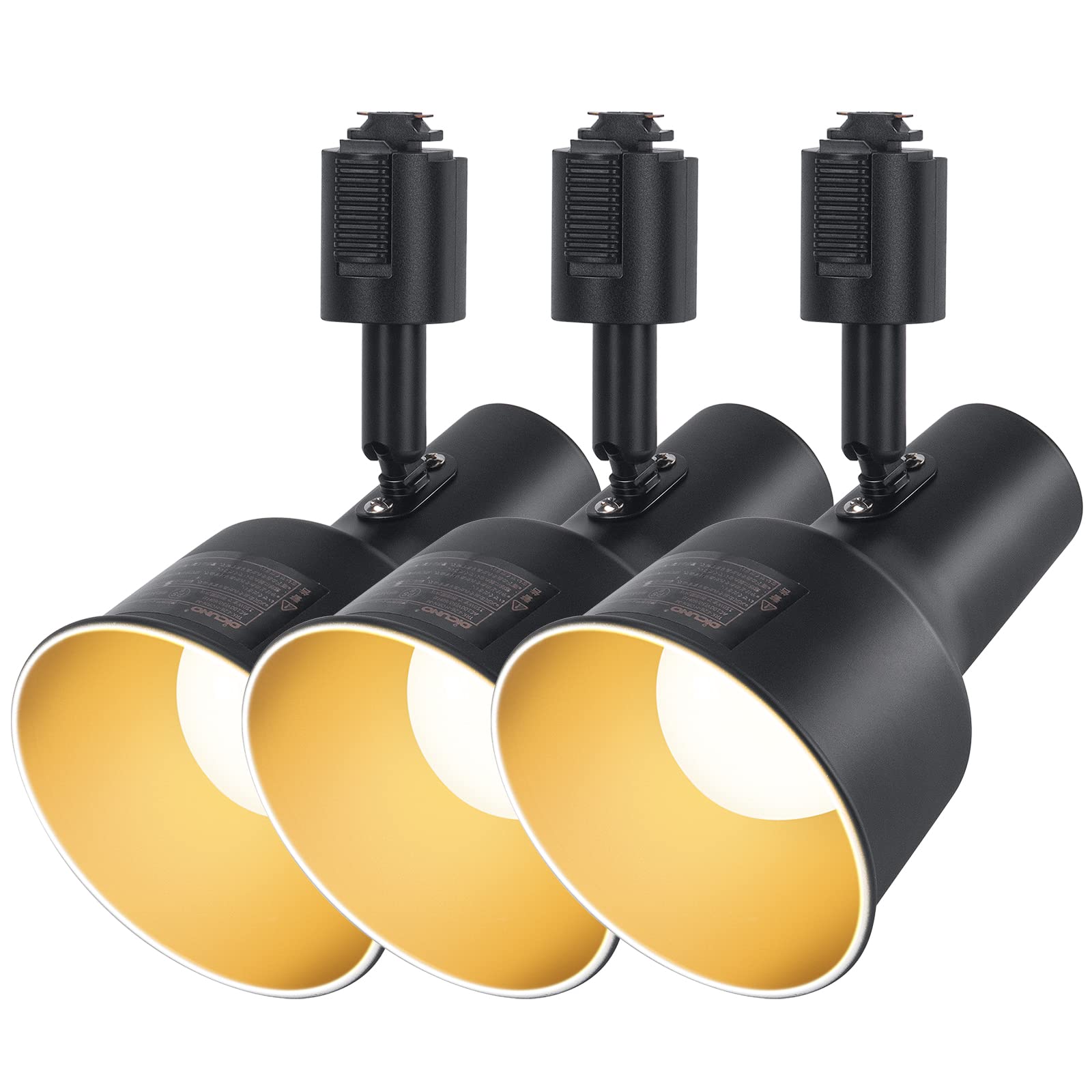 ダクトレール用 スポットライト E26口金 電球付き 60相当 9 電球色 2700K ライティングバー用スポットライト レールライト 照明器